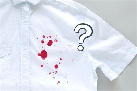 how do you get fake blood out of clothing|blood on white pants.